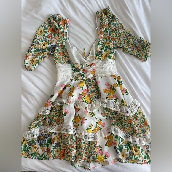 For Love and Lemons Rosalyn Mini Dress - Picture 5 of 6